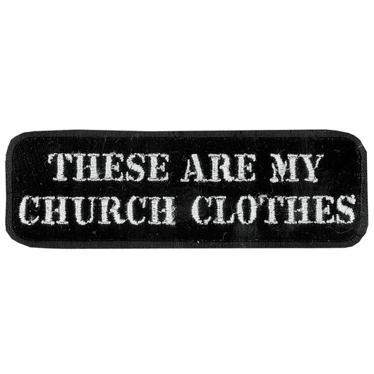 PPL9090 My Church Clothes 4" x 2" Patch