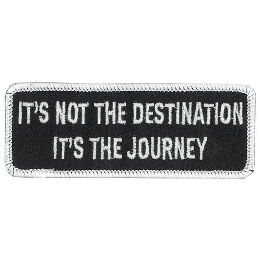PPL9104 Not The Destination 4" x 2" Patch