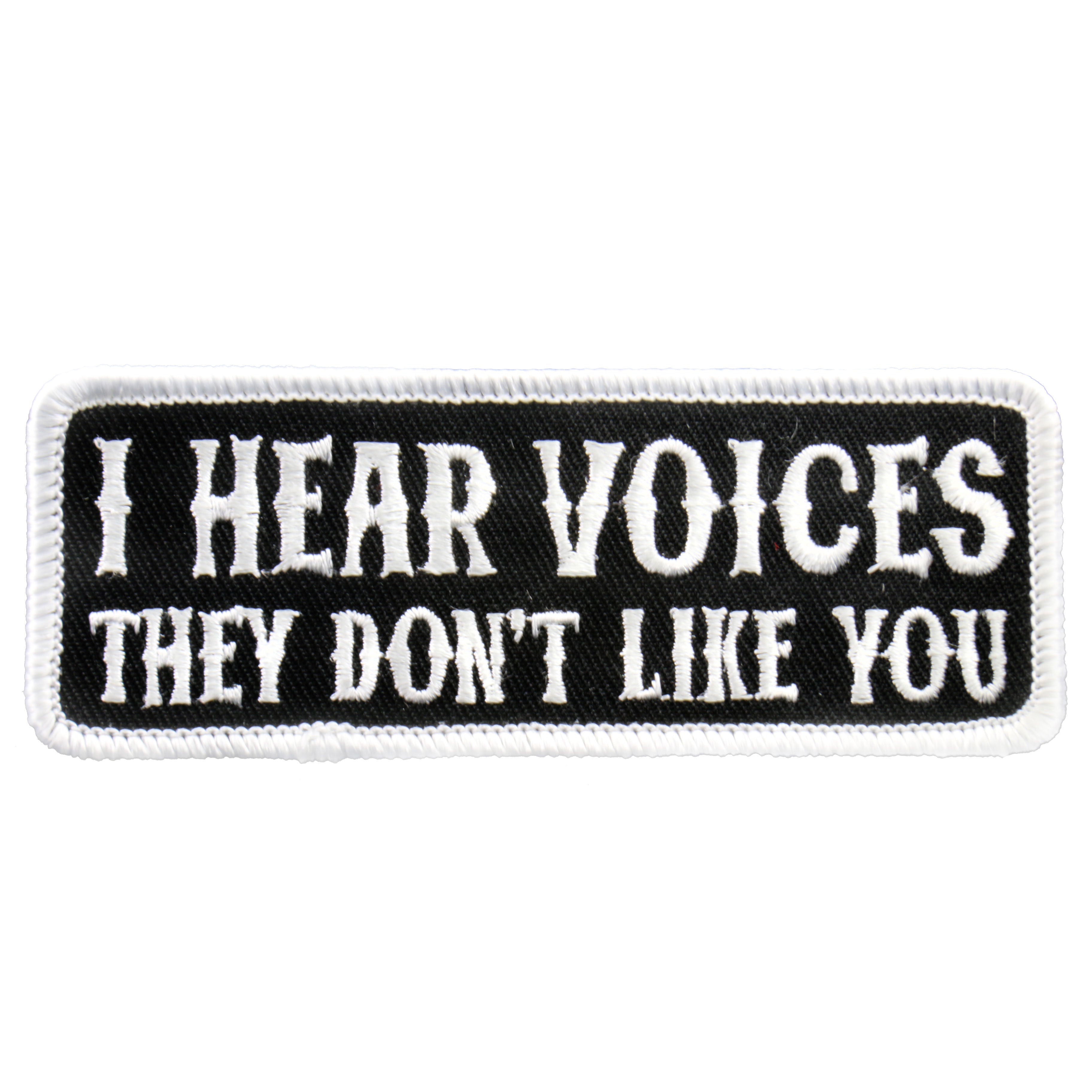 I Hear Voices 4" x 2" Patch