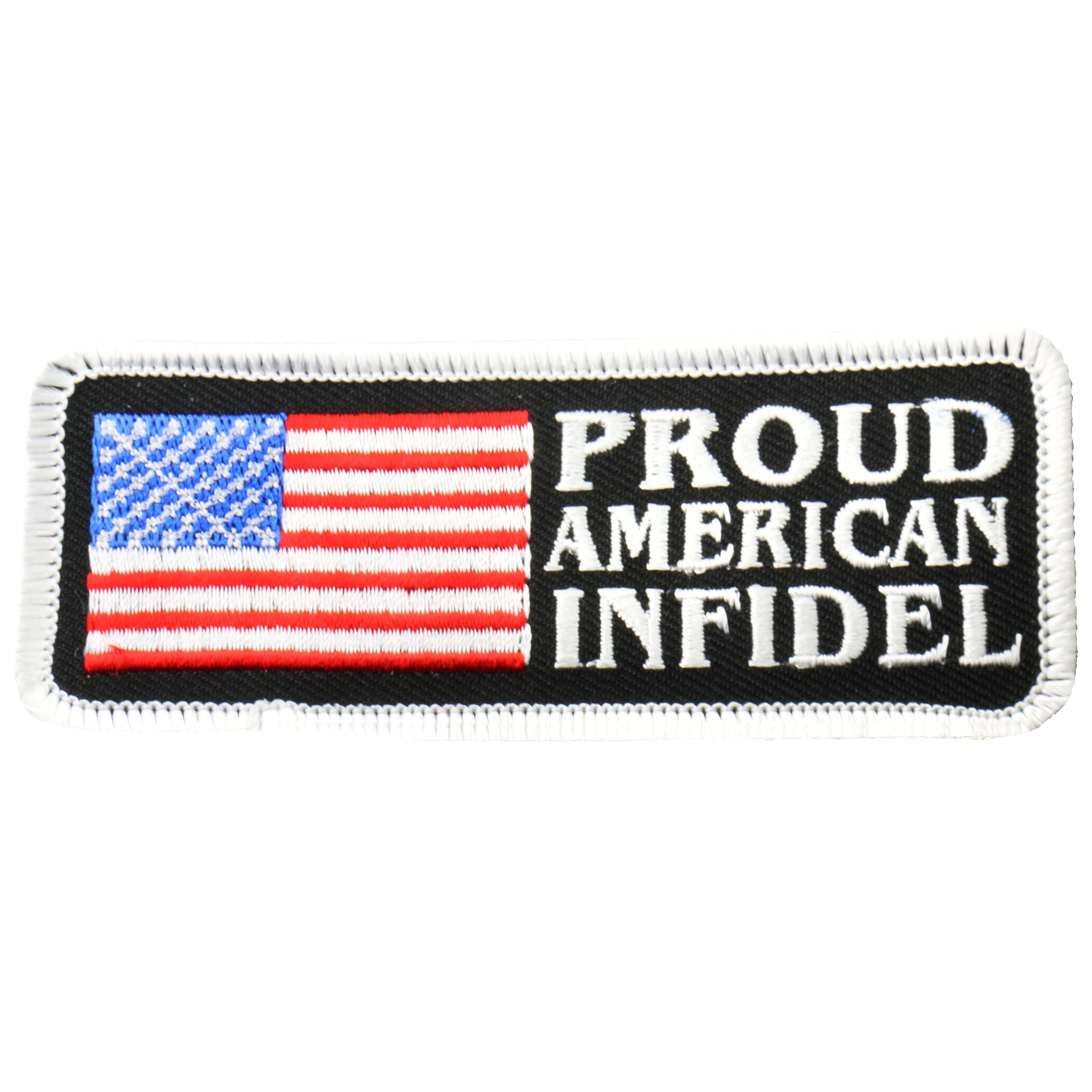 PPL9226  American Infidel 4" x 2" Patch