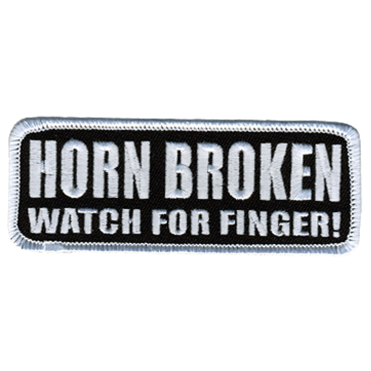 PPL9246  Horn Broken 4" x 2" Patch