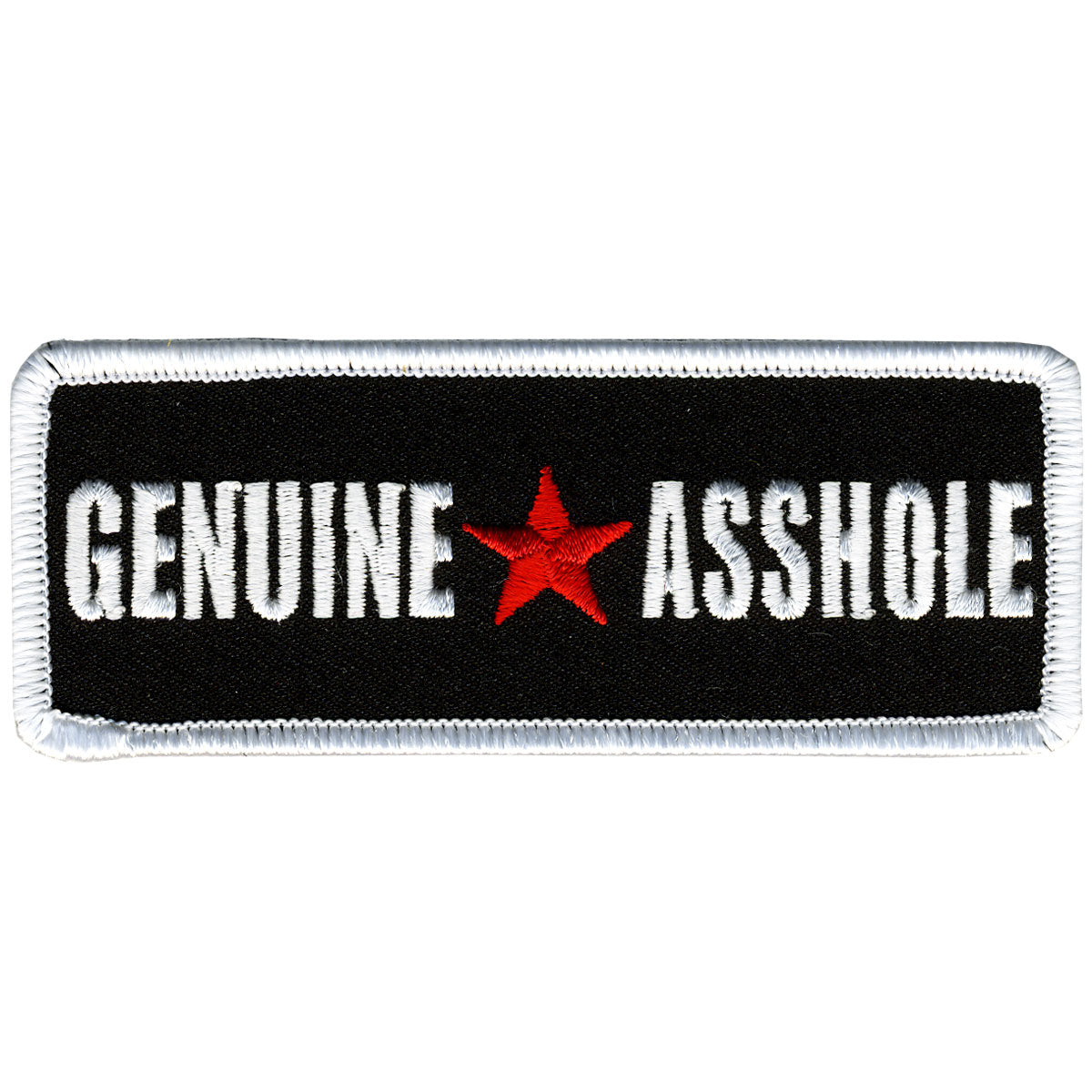 PPL9258  Genuine Asshole 4" x 2" Patch