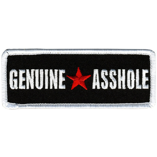 PPL9258  Genuine Asshole 4" x 2" Patch