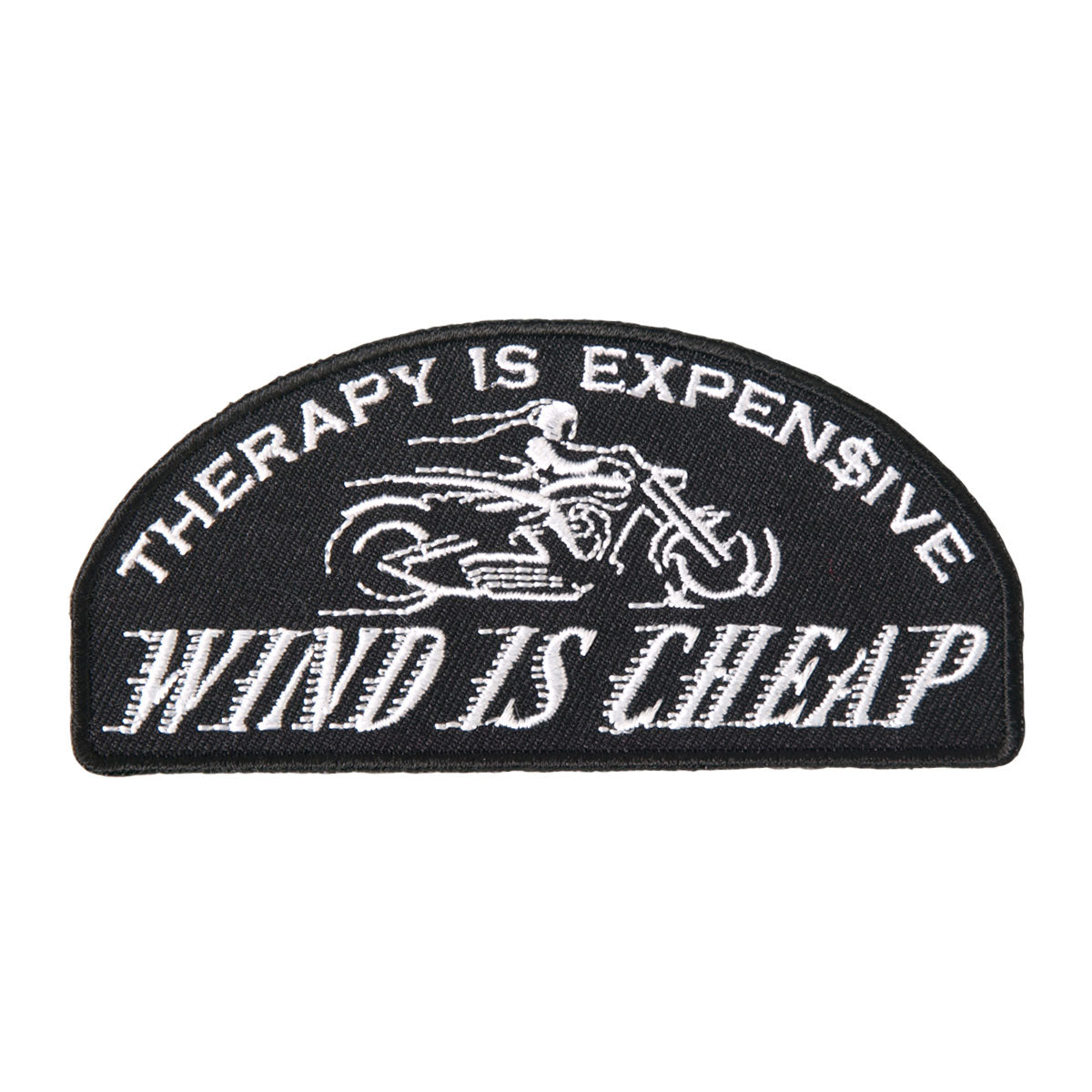 Wind is Cheap 4" x 2" Patch