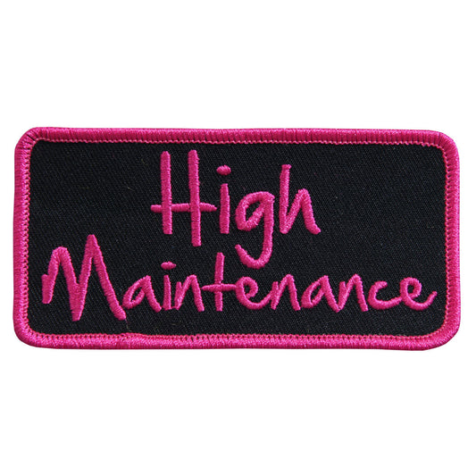 PPL9428 High Maintenance 4" x 2" Patch