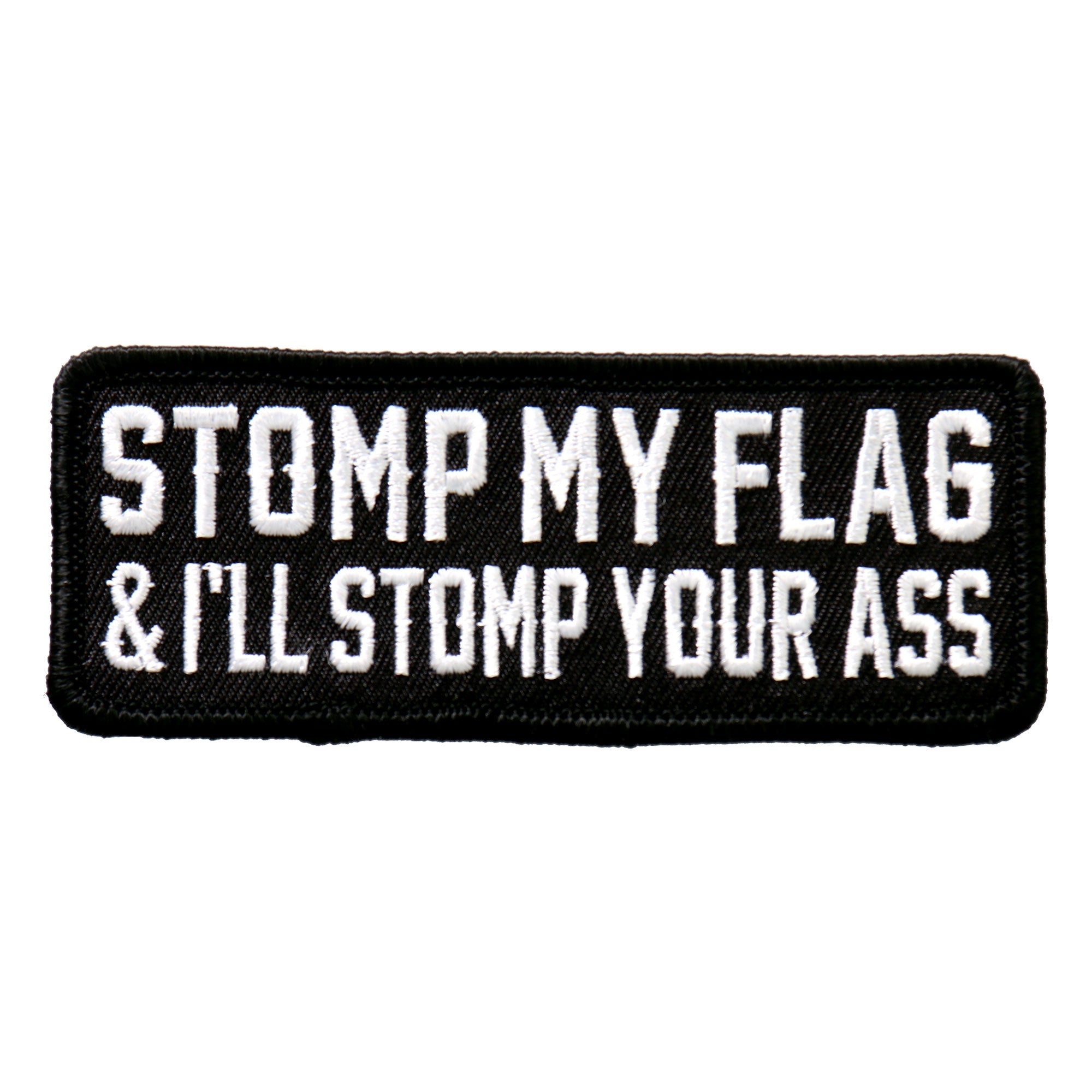PPL9495 Stomp My Flag 4"x1" Patch
