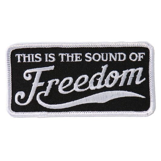 Sound of Freedom 4"x2" Patch