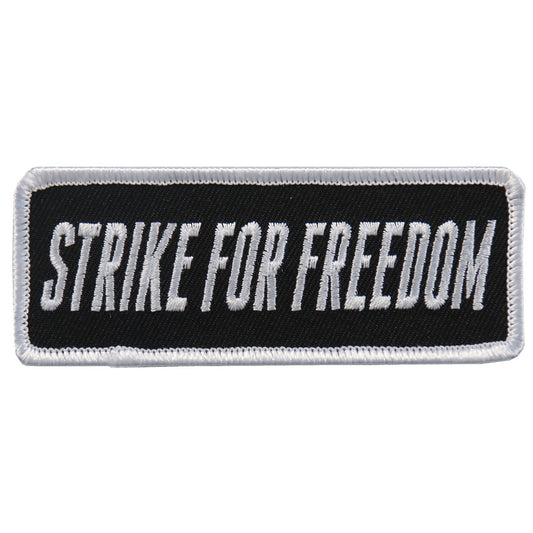 Strike for Freedom 4"x2" Patch