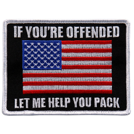 PPL9615 If You’re Offended 4"x 4" Patch