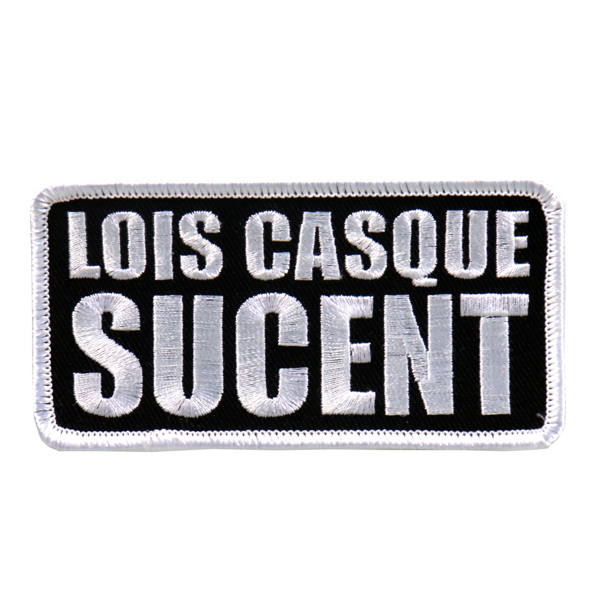 Lois Casque Sucent 4"x2" Patch