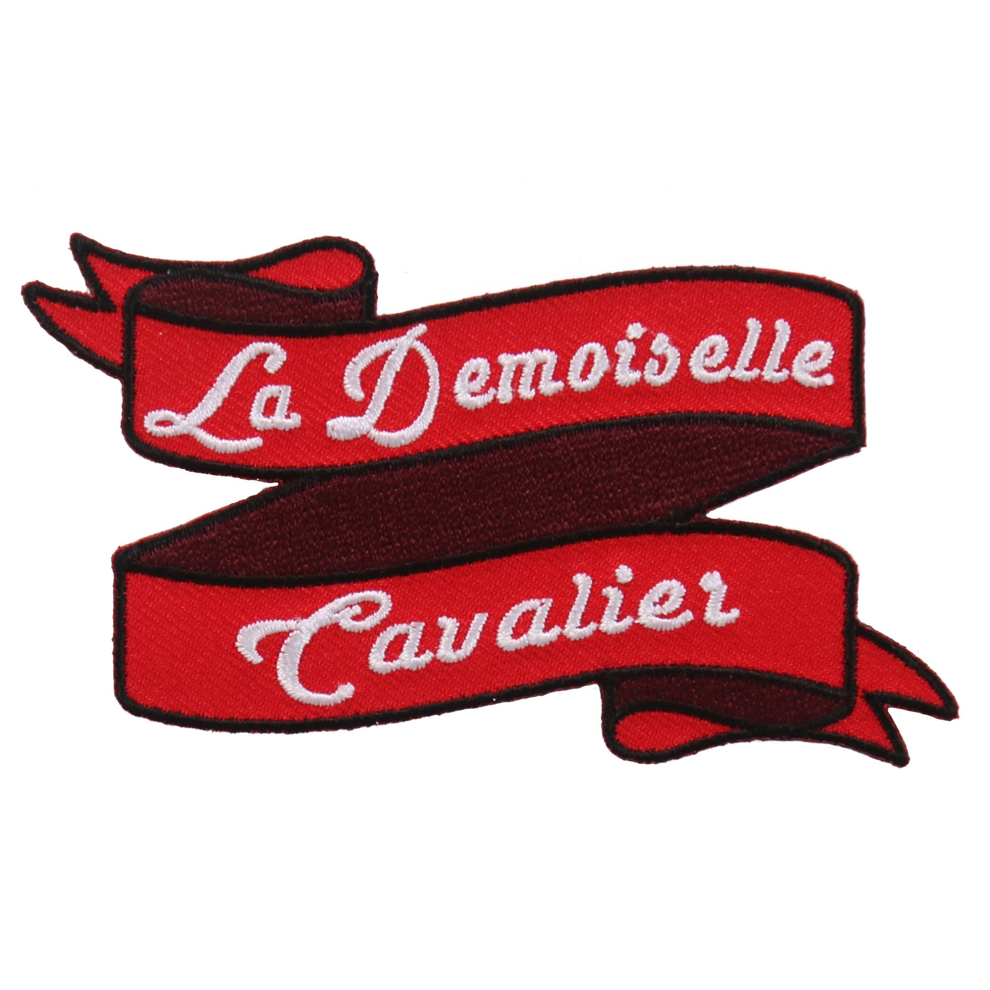La Demoiselle Cavalier 4"x2" Patch