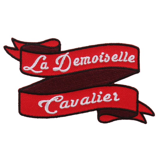 La Demoiselle Cavalier 4"x2" Patch