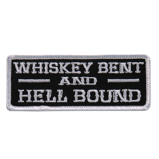 Whiskey Bent 4"x2" Patch
