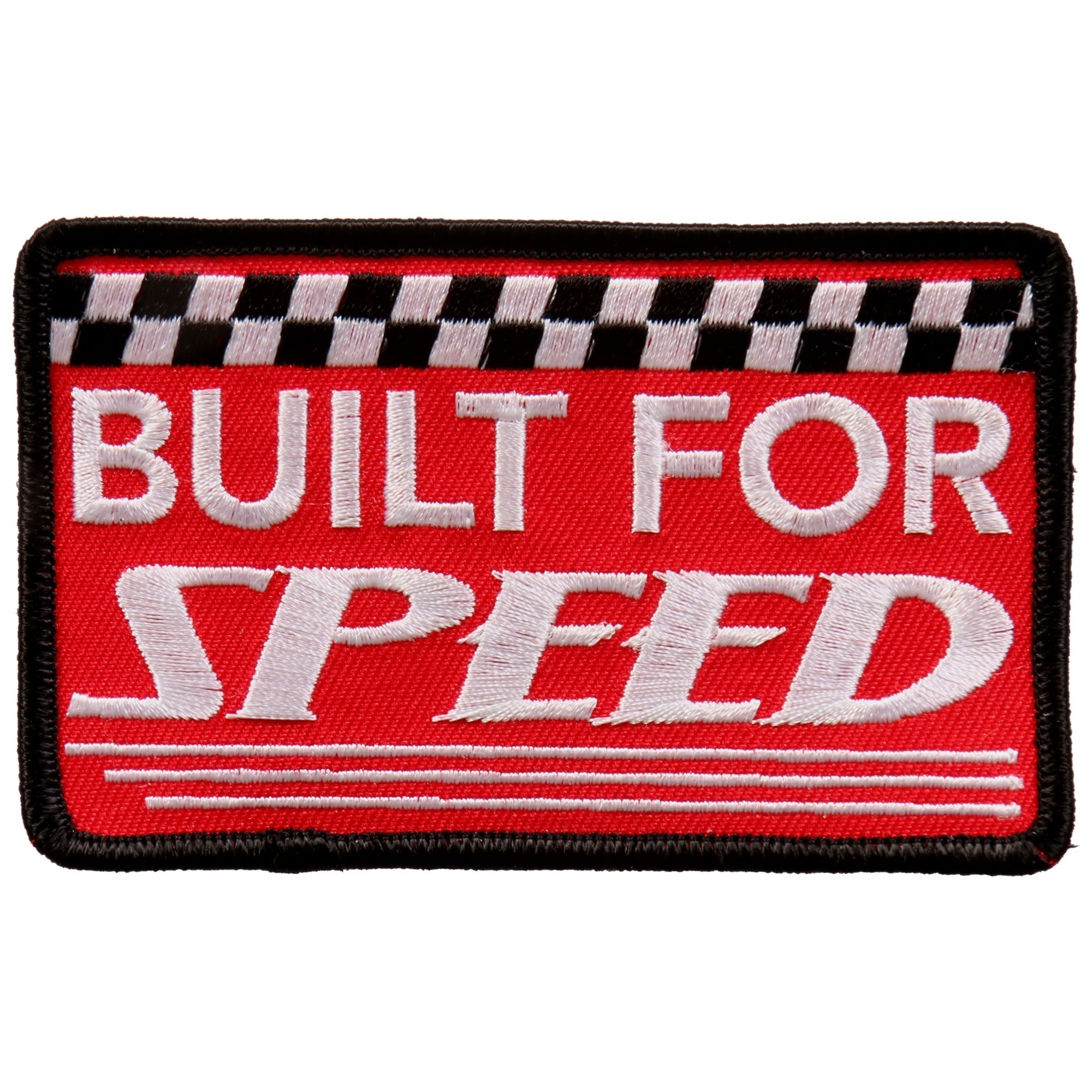 PPL9674 Built for Speed 4"x3" Patch