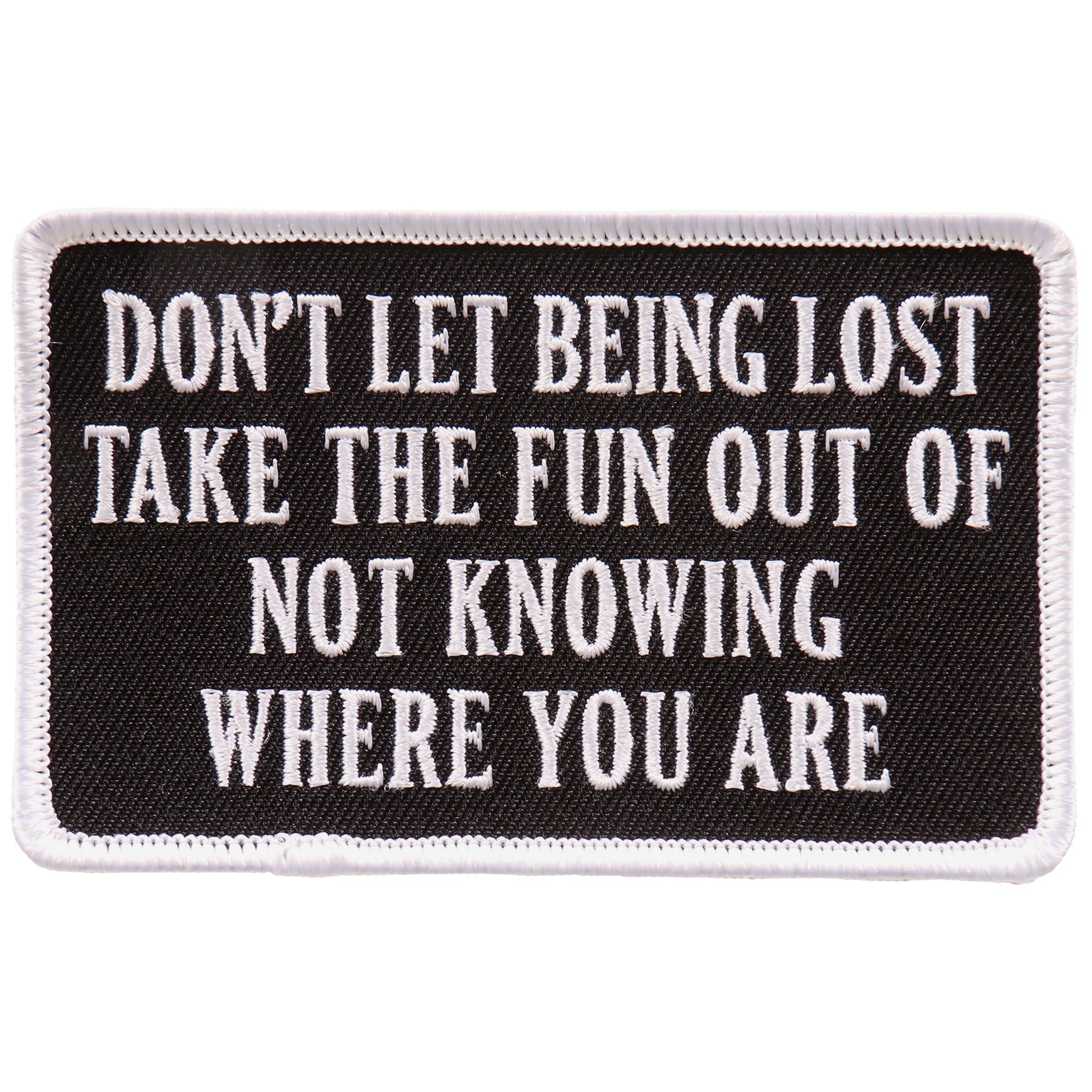 PPL9720 Being Lost 4"x3" Patch