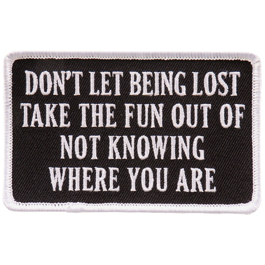 PPL9720 Being Lost 4"x3" Patch