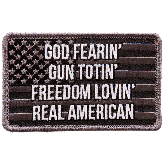 PPL9724 God Fearin Gun Totin 4"x3" Patch