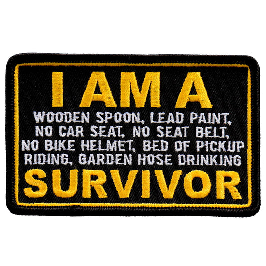 PPL9746 4 Inch I Am a Survivor Patch