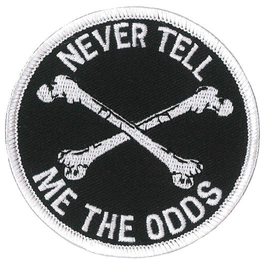 PPL9818 Never Tell Me the Odds 3"x 3" Patch