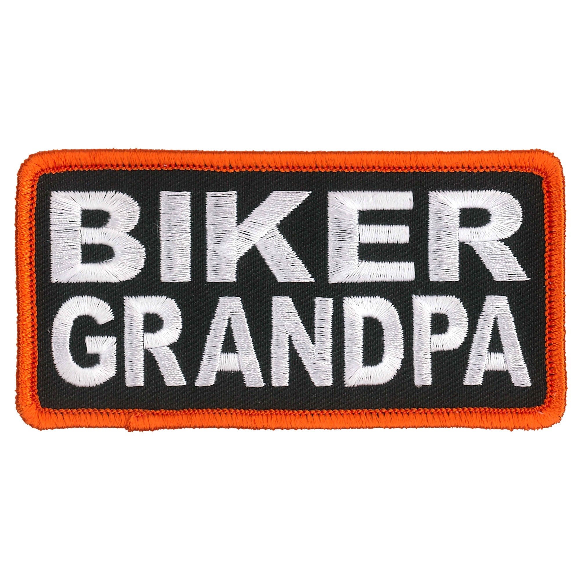 PPL9833 Biker Grandpa 4"x 2" Patch