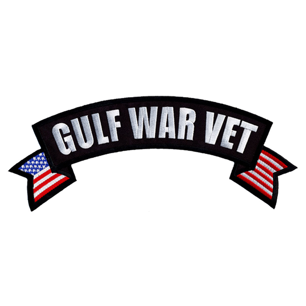 Gulf War Vet Banner 4" x 1" Patch