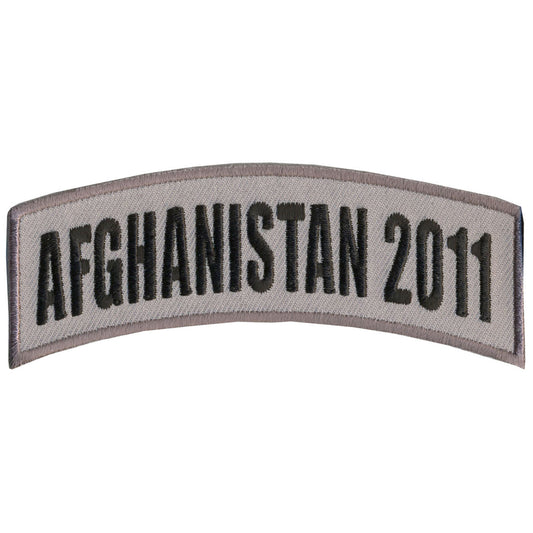 Afghanistan 2011 4" x 1" Patch
