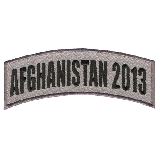 Afghanistan 2013 4" x 1" Patch