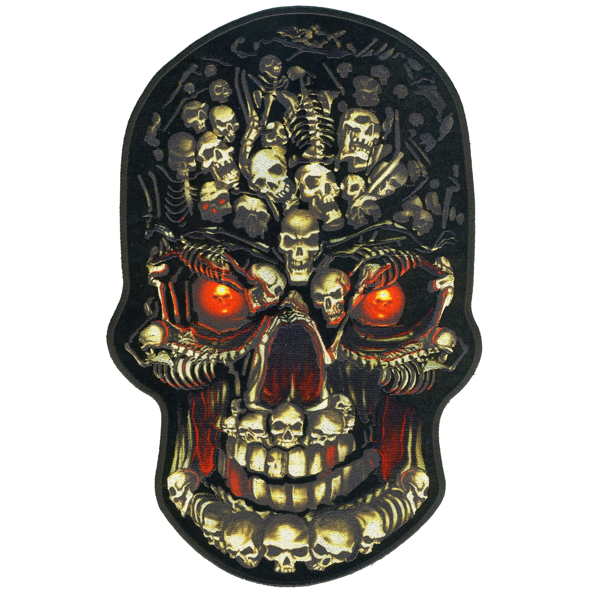 Skulls Make Skull Patch 10.5"