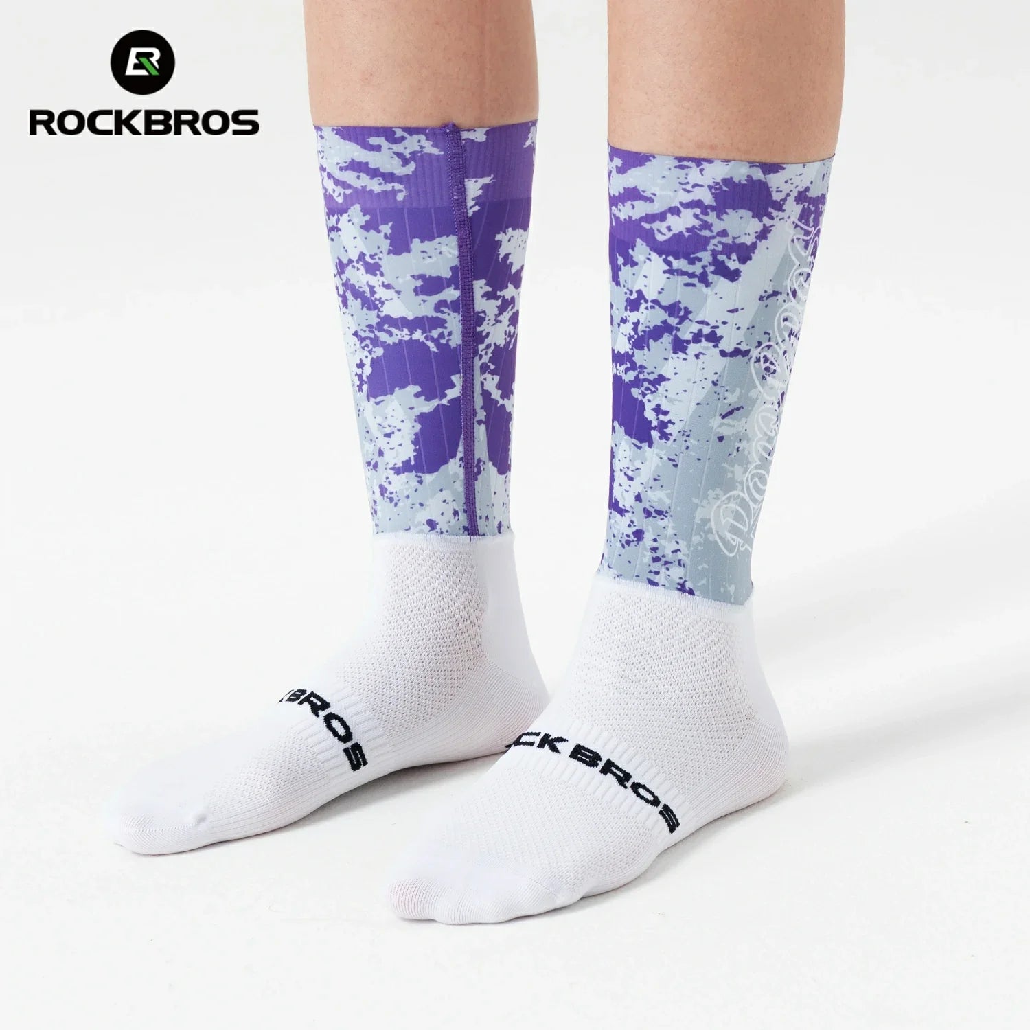 Professional Cycling Compression Socks Breathable