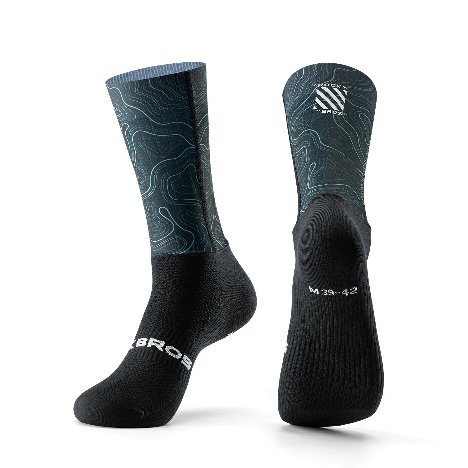 Professional Cycling Compression Socks Breathable