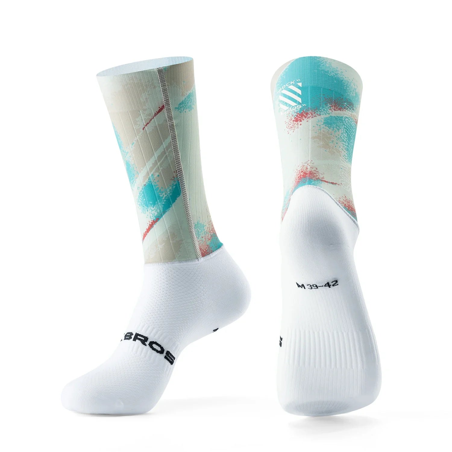 Professional Cycling Compression Socks Breathable
