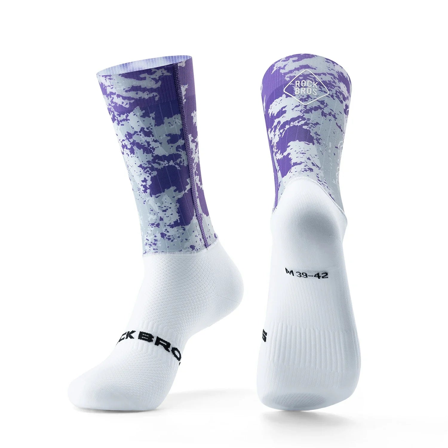 Professional Cycling Compression Socks Breathable