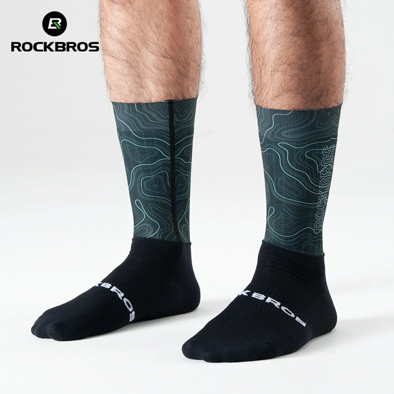 Professional Cycling Compression Socks Breathable
