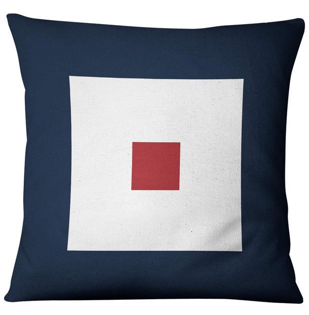 Navigation Navy Blue Nautical Shell Starfish Linen Pillow Cover Blue Anchor Navigation Anchor Sailboat Pillowcase Marine Cushion Cover Sofa Home Decorative Cushion Cover For Home