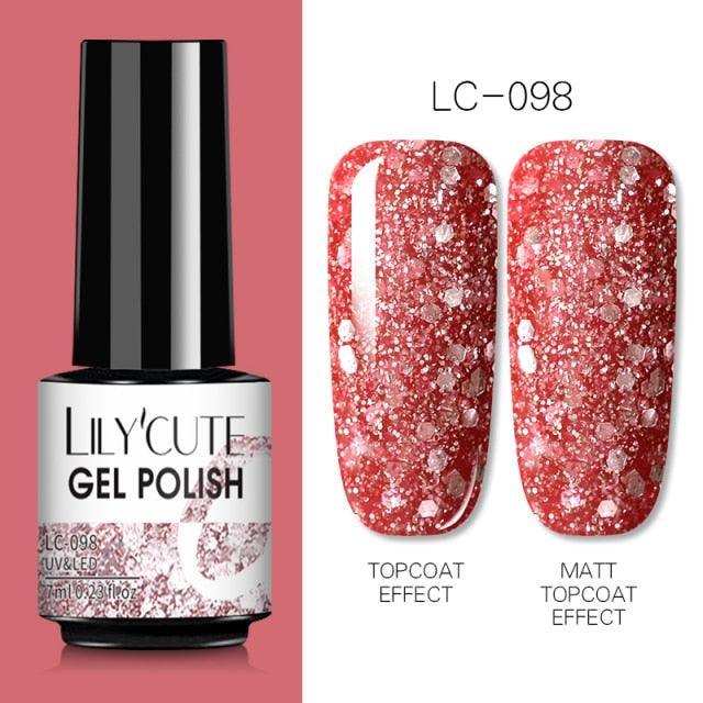 Womens UV Gel Nail Polish Set 7ml Fashion Varnish Colorful Art Manicure Luxury Nail Design For Women