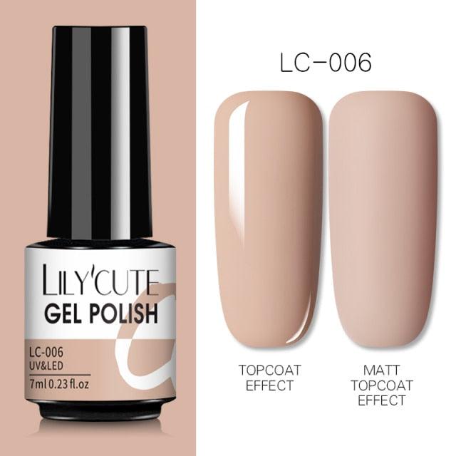 Womens UV Gel Nail Polish Set 7ml Fashion Varnish Colorful Art Manicure Luxury Nail Design For Women