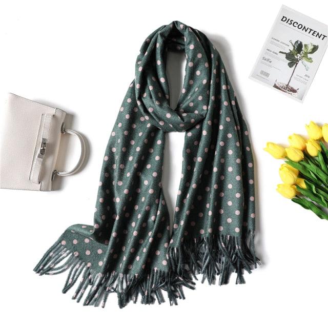 Fashion Winter Solid Soft Scarf Cashmere Lightweight Scarves Shawls Cashmere Escharpe Scarfs Lightweight Shawls Hijabs Shawls Escharpe Elegant Wrap Blanket Bandana Tassel For Lady