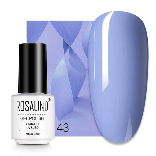 2022 New UV Glossy Nail Gel Polish Hybrid Permanent Manicure Design Luxury Colorful Effect For Women and Girls