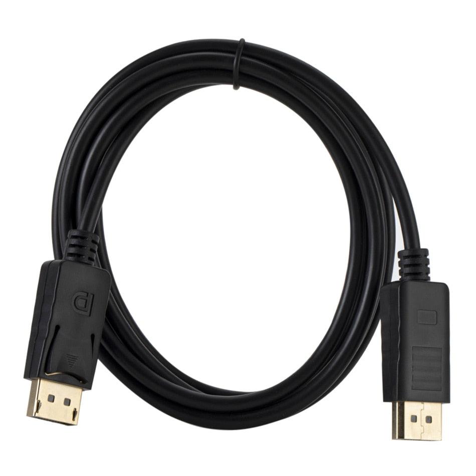 Fast 1.8M DisplayPort Cable Adapter For Computer TV Projector Laptop Monitor