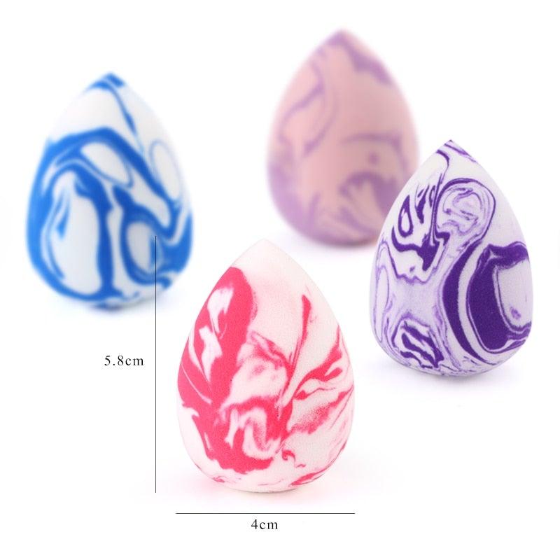 Professional Makeup Sponge Different Soft Shape Concealer Sponge Mix Powder Cosmetic Puff Make Up Colorful Sylish