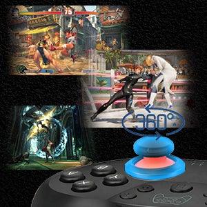 Winx Controller Pure Black Wireless Bluetooth Joystick Gamepad Controller Compatible W ...