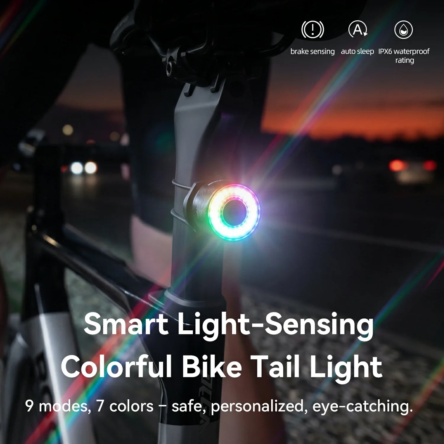 Q1 Ultra Colorful Tail Light IPX6