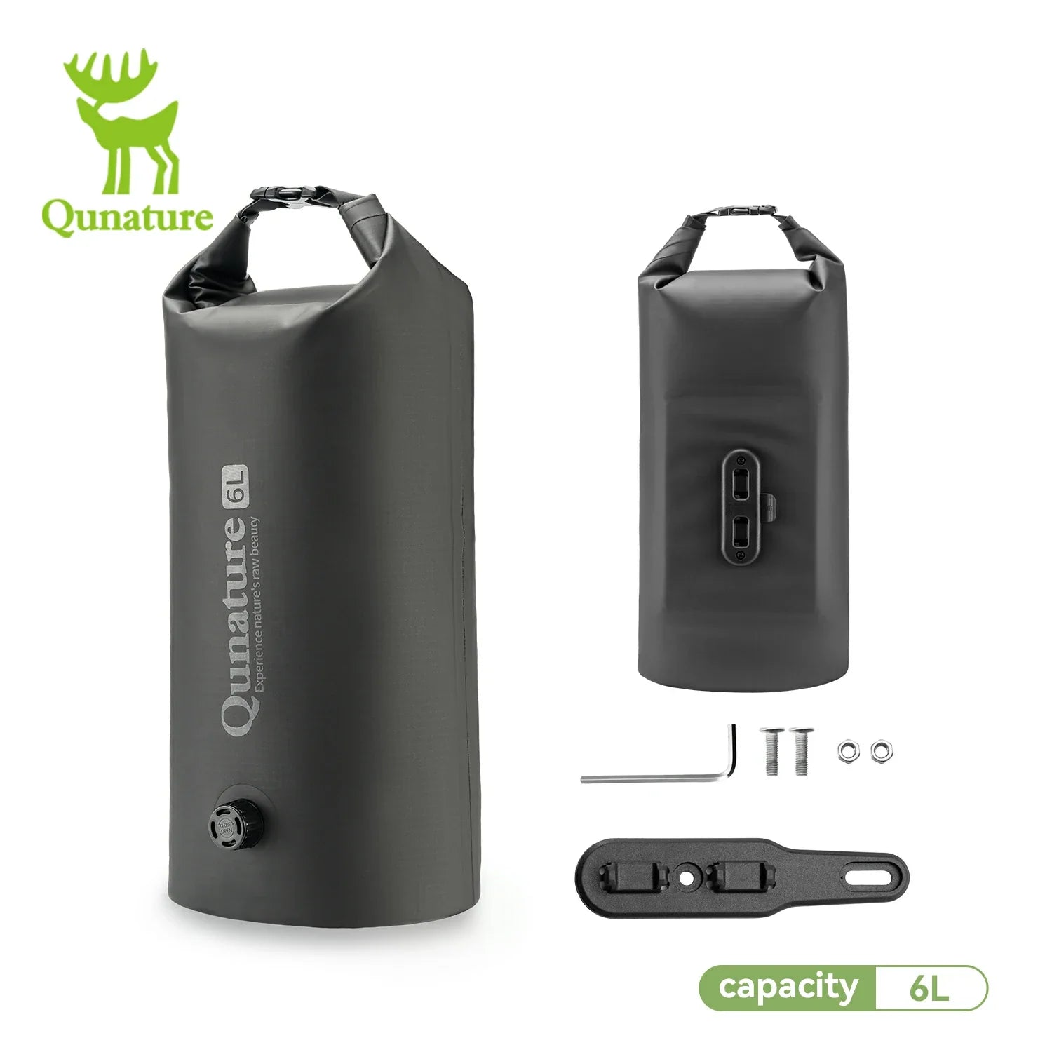 Magnetic 100% Waterproof Fork Bag Dry Bag 6L