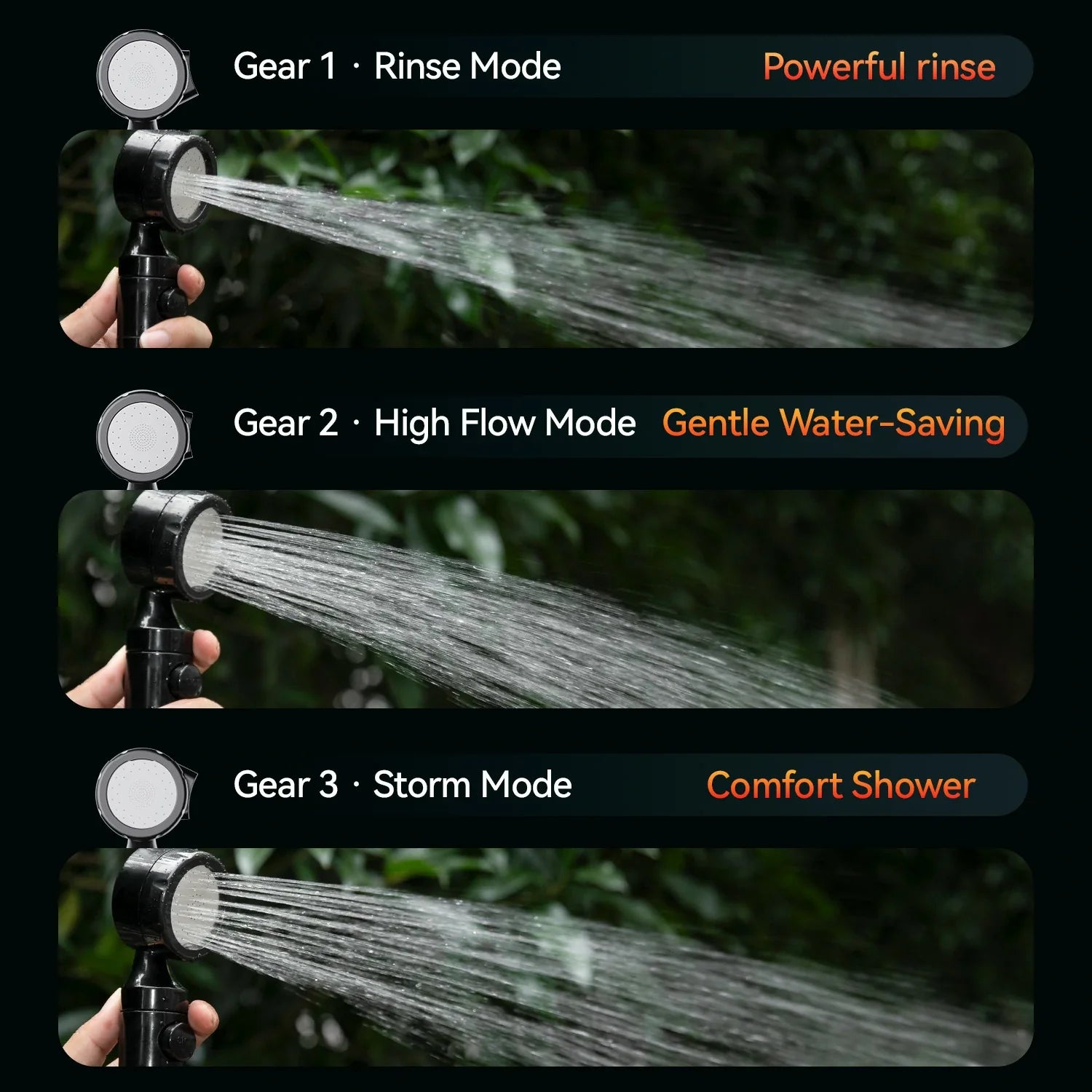 IPX8 Waterproof Rechargeable Outdoor Shower Pump