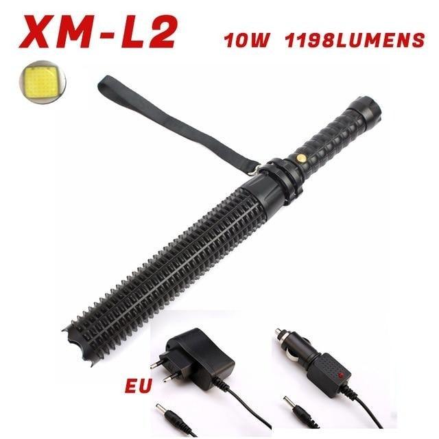 Baseball Led Flashlight Rechargeable Adjustable LED Flashlights High Lumen Super Bright Handhe ...