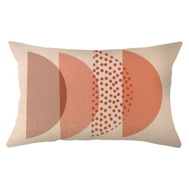 Rectangle Cushion Cover Cotton Fine Linen Pillowcase Brilliant Decorative Lined Linen Comfortable Cushion Covers Throw Pillow Cases For Sofa Pillows Baby Family Home Accessories