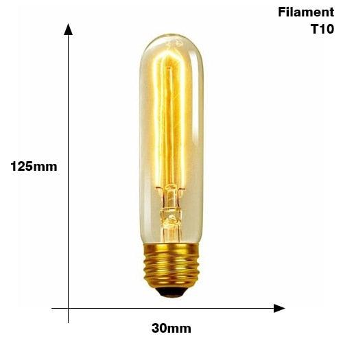 Retro Edison Light Bulb Vintage Edison Lamp Vintage Incandescent  Edison Light Bulbs Edison Filament Light Bulb Dimmable Warm White Different Shape Light