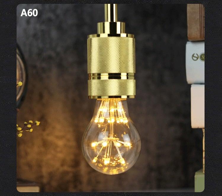 Retro Lamp Loft Industrial Decor Vintage Lamp Light Bulb Antique Vintage Style Light Amber Warm Dimmable Vintage Village Style Desk Light Creative Table Lamp