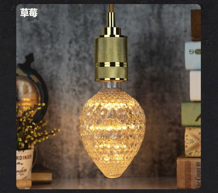 Retro Lamp Loft Industrial Decor Vintage Lamp Light Bulb Antique Vintage Style Light Amber Warm Dimmable Vintage Village Style Desk Light Creative Table Lamp