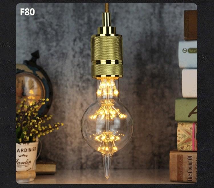 Retro Lamp Loft Industrial Decor Vintage Lamp Light Bulb Antique Vintage Style Light Amber Warm Dimmable Vintage Village Style Desk Light Creative Table Lamp